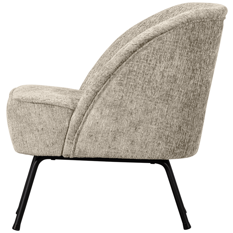 VOGUE FAUTEUIL STRUCTURE VELVET WHEATFIELD