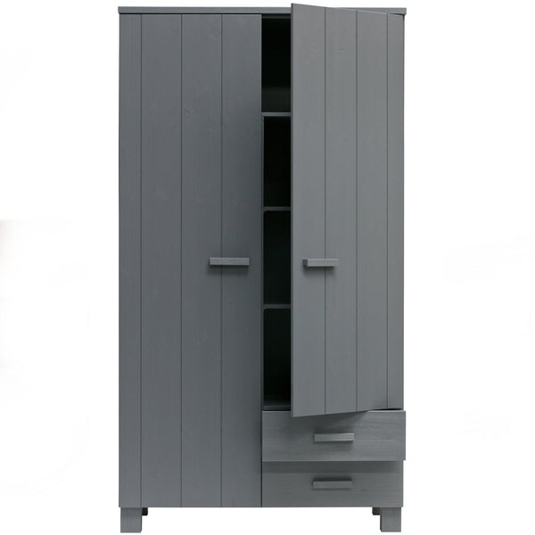 DENNIS KAST MET LADEN GRENEN STEEL GREY [fsc]