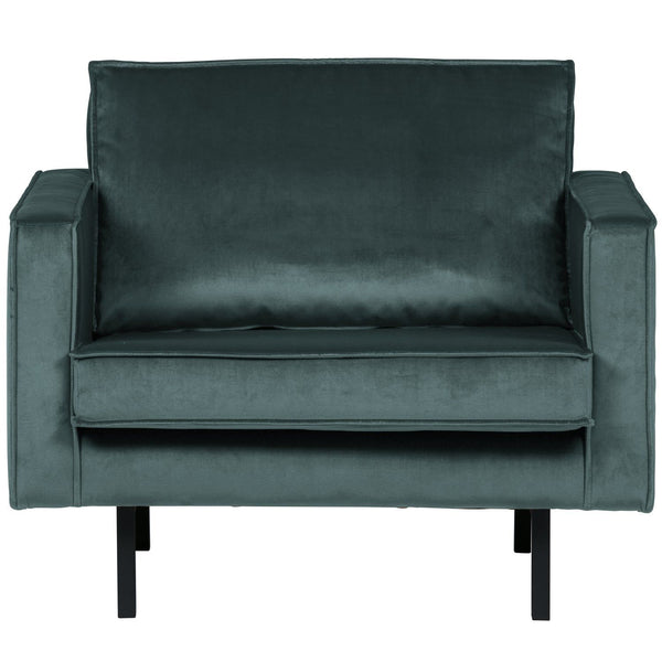 RODEO FAUTEUIL VELVET GROENBLAUW