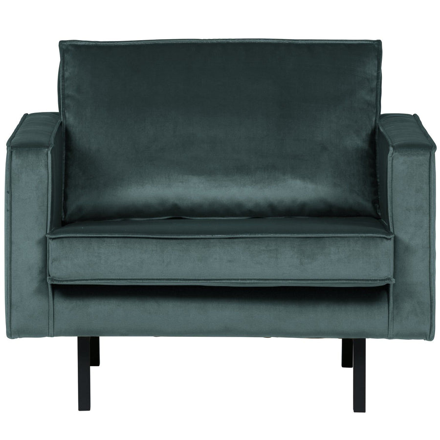 RODEO FAUTEUIL VELVET GROENBLAUW