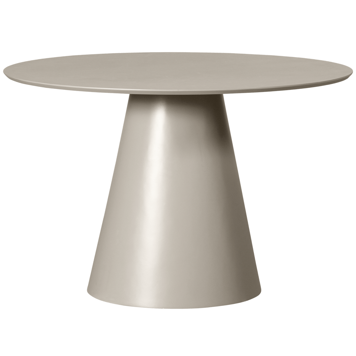 JORRE EETTAFEL O120 CM MDF ANTIEK BEIGE