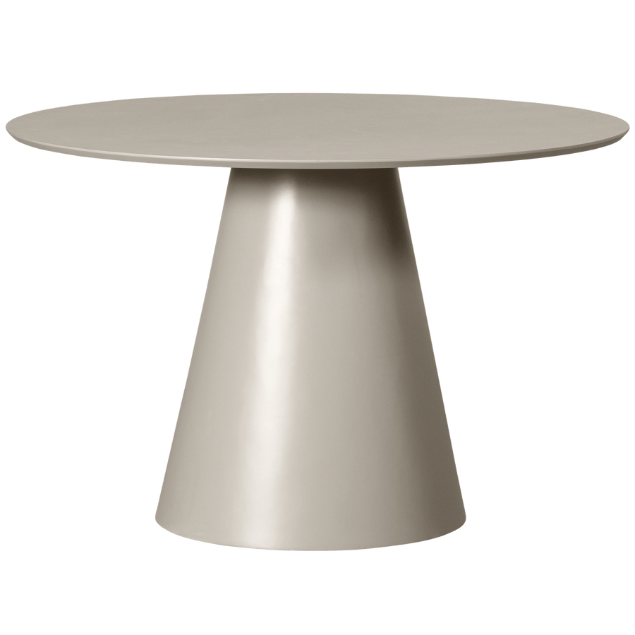 JORRE EETTAFEL O120 CM MDF ANTIEK BEIGE