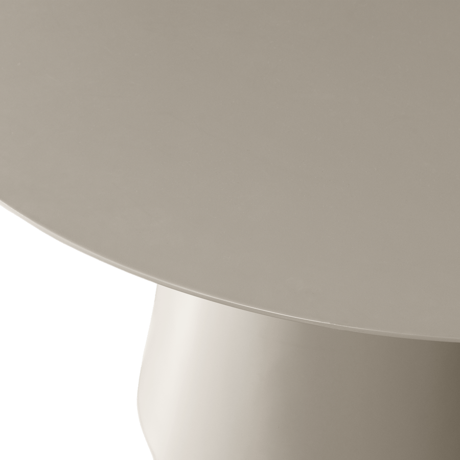 JORRE EETTAFEL O120 CM MDF ANTIEK BEIGE