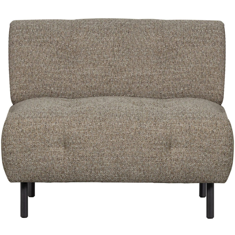 LLOYD FAUTEUIL GROF GEWEVEN BRUIN MELANGE
