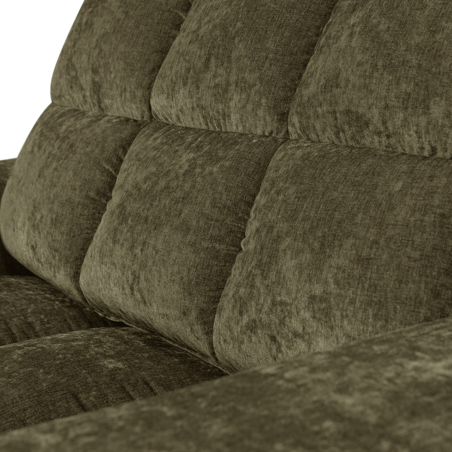 SECOND DATE LOVESEAT VELVET GROEN
