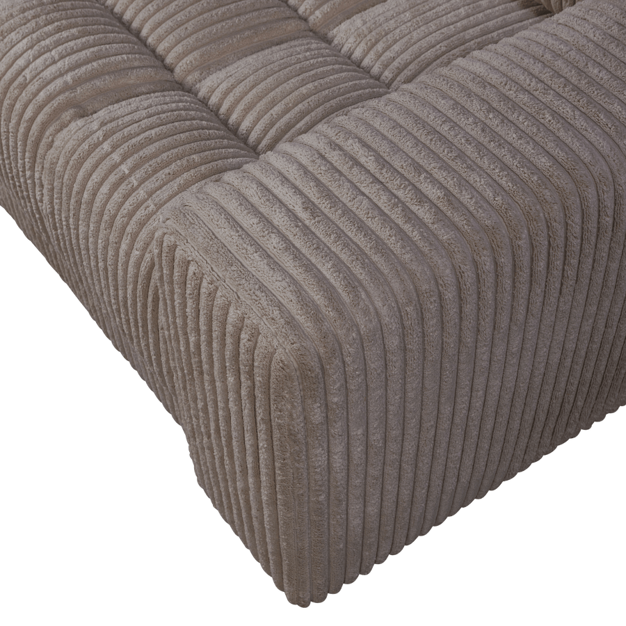 SECOND DATE LOVESEAT RIBSTOF MUD