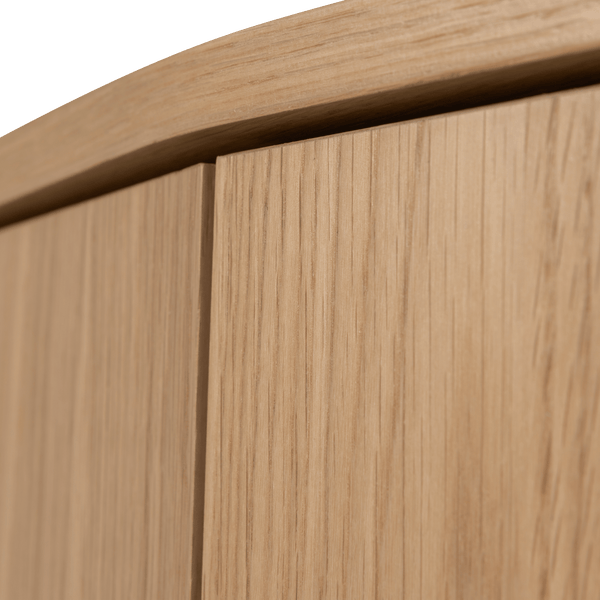 ZUMA HOGE KAST 67 CM EIKEN FINEER TRANSPARANT [fsc]
