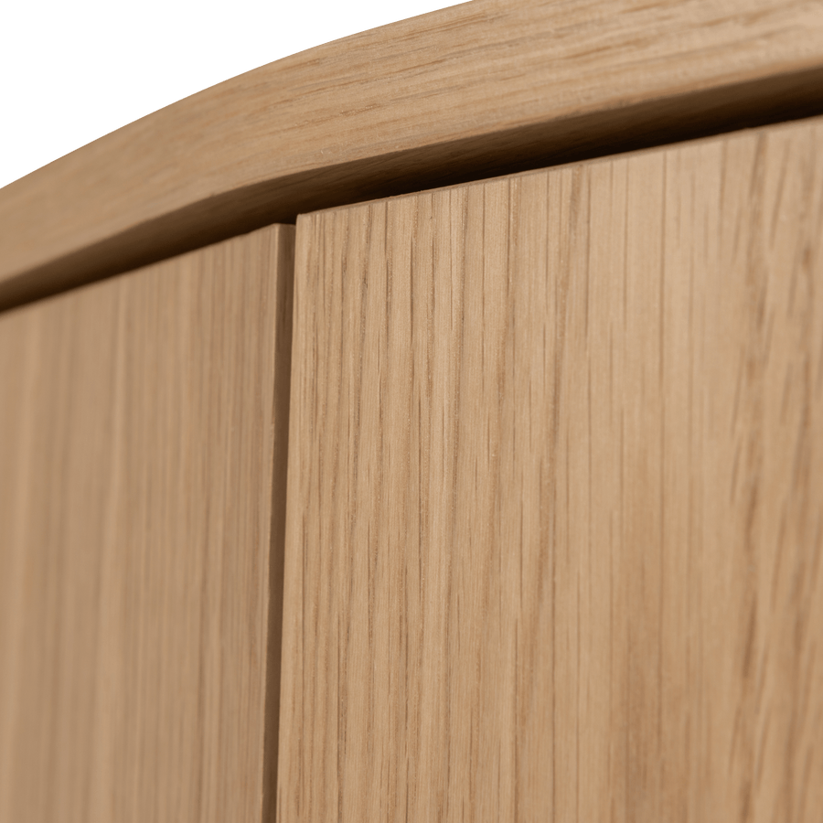 ZUMA HOGE KAST 67 CM EIKEN FINEER TRANSPARANT [fsc]
