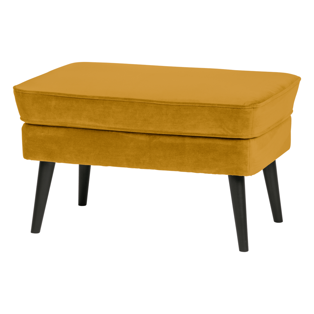 ROCCO HOCKER VELVET OKERGEEL