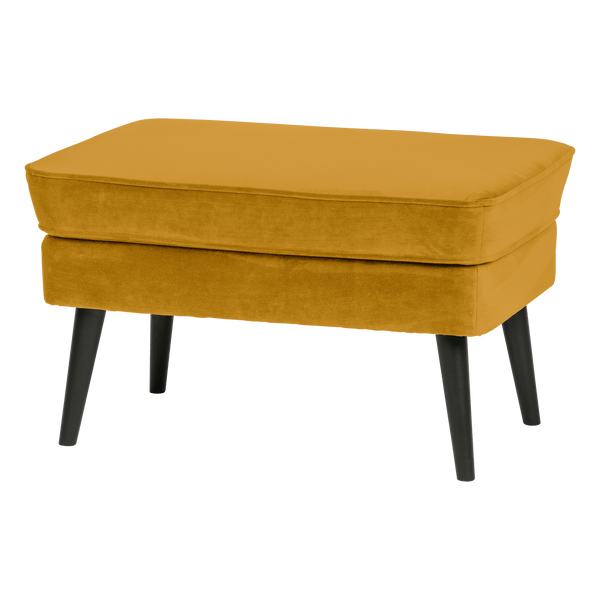ROCCO HOCKER VELVET OKERGEEL