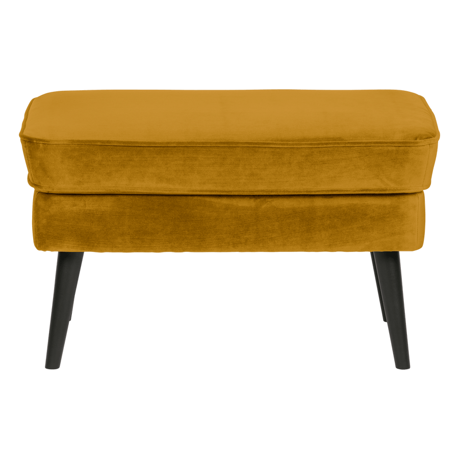 ROCCO HOCKER VELVET OKERGEEL