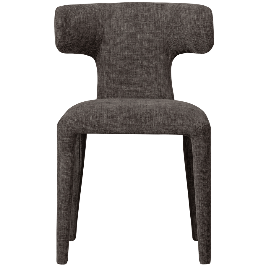 PERMIT EETKAMERSTOEL ESPRESSO (set of 2)