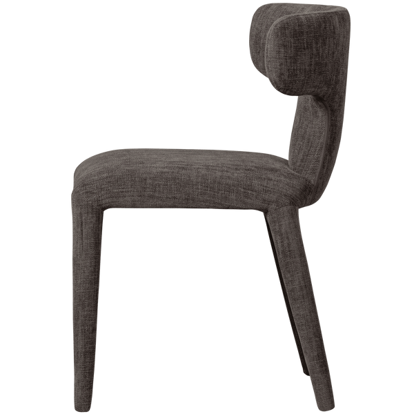 PERMIT EETKAMERSTOEL ESPRESSO (set of 2)
