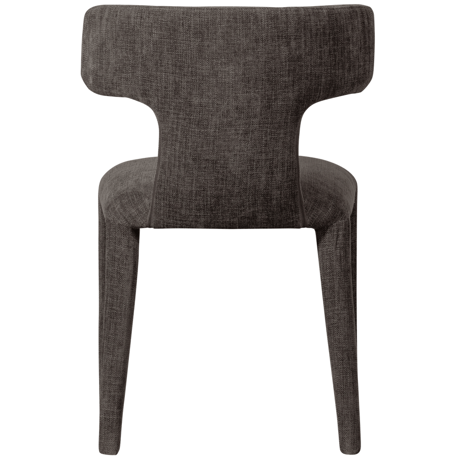 PERMIT EETKAMERSTOEL ESPRESSO (set of 2)
