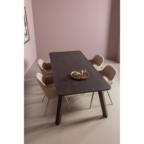 JENNY EETKAMERSTOEL GEWEVEN STOF NATUREL (set of 2)
