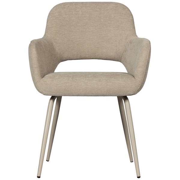 JENNY EETKAMERSTOEL GEWEVEN STOF NATUREL (set of 2)