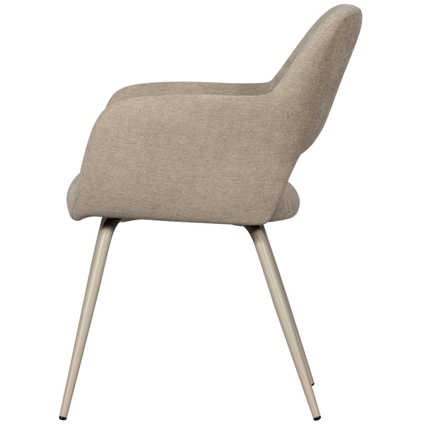 JENNY EETKAMERSTOEL GEWEVEN STOF NATUREL (set of 2)