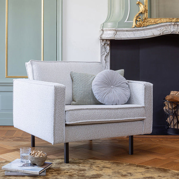 RODEO FAUTEUIL BOUCLE NATUREL