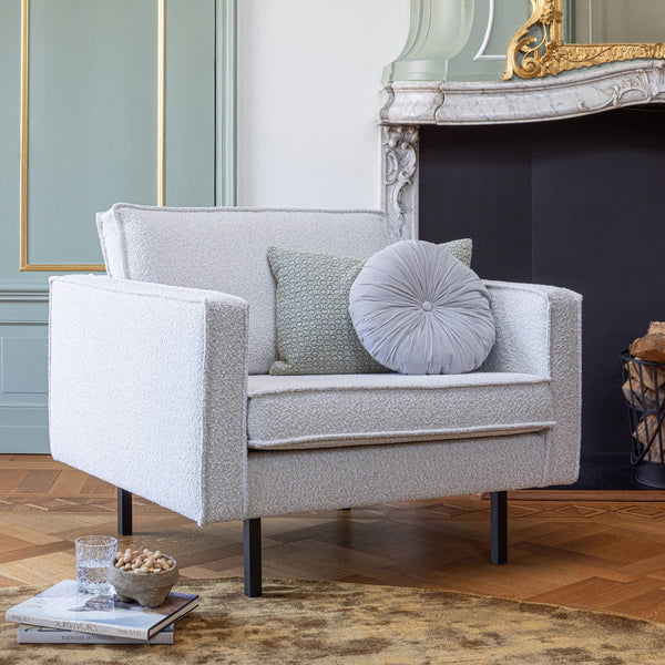 RODEO FAUTEUIL BOUCLE NATUREL