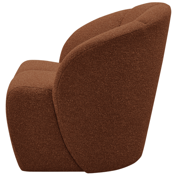 MOJO DRAAIFAUTEUIL BOUCLE ROESTBRUIN MELANGE