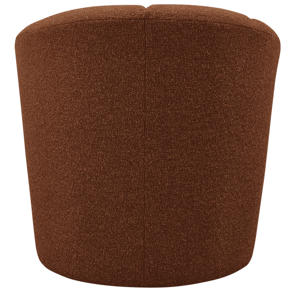 MOJO DRAAIFAUTEUIL BOUCLE ROESTBRUIN MELANGE
