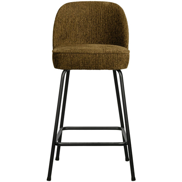VOGUE BARSTOEL 65 CM STRUCTURE VELVET BRASS