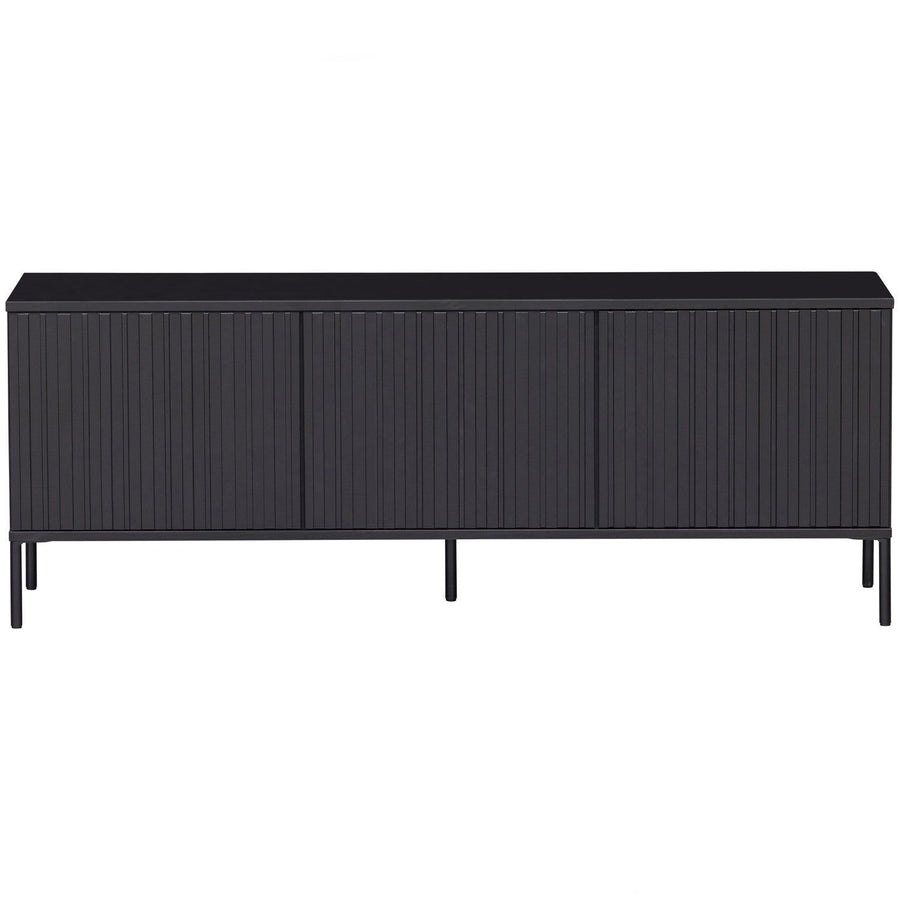 NEW GRAVURE TV MEUBEL 150 CM GRENEN ZWART [fsc]