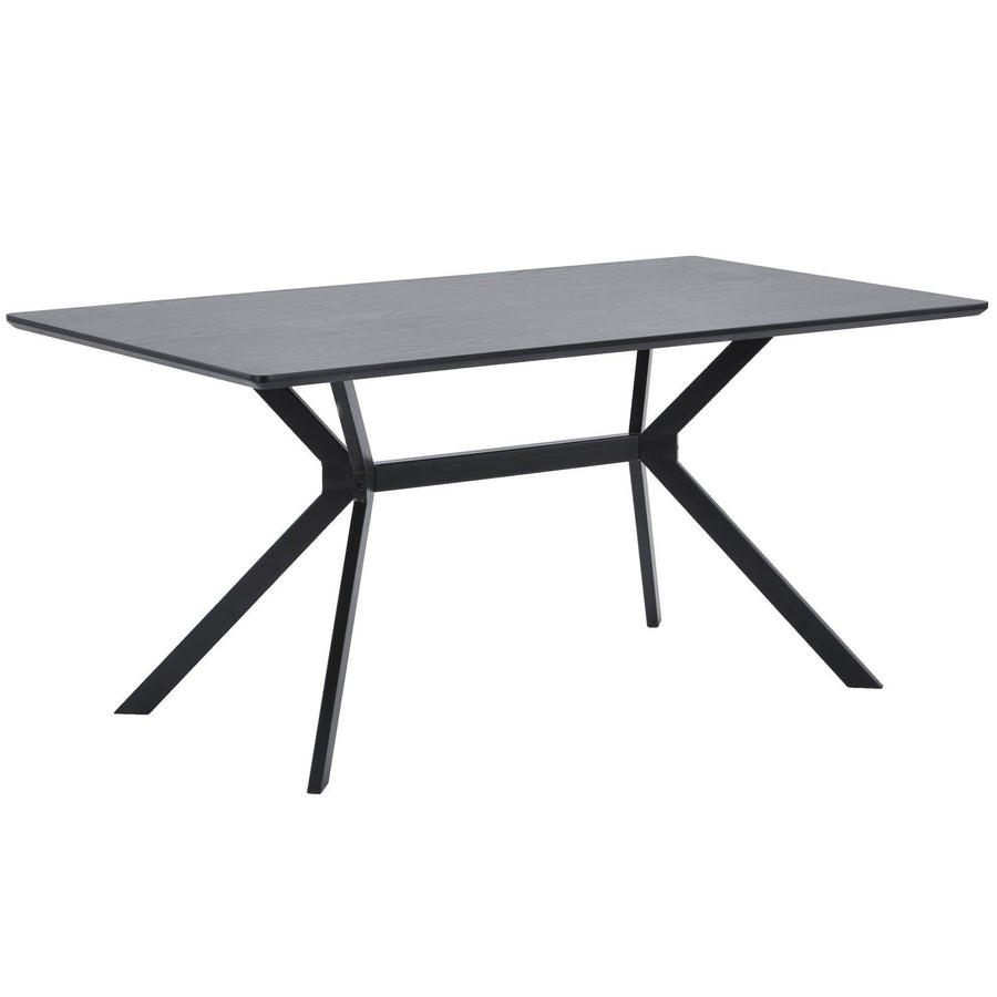 BRUNO EETTAFEL RECHTHOEK MDF ZWART 160X90 CM