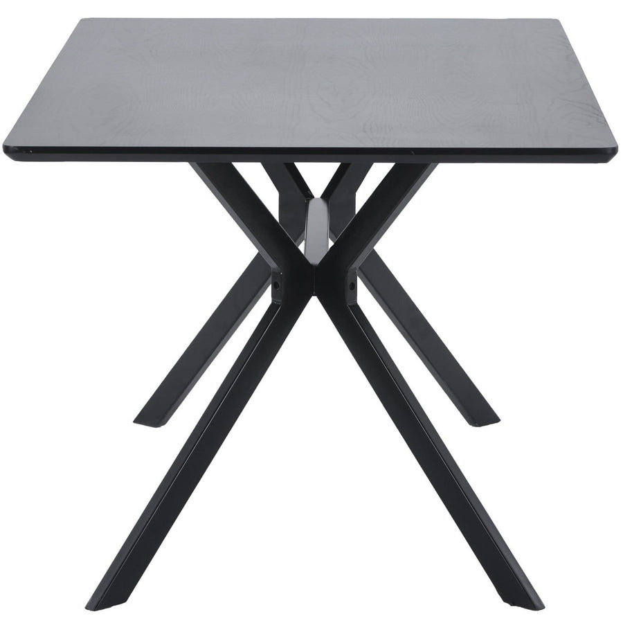 BRUNO EETTAFEL RECHTHOEK MDF ZWART 160X90 CM