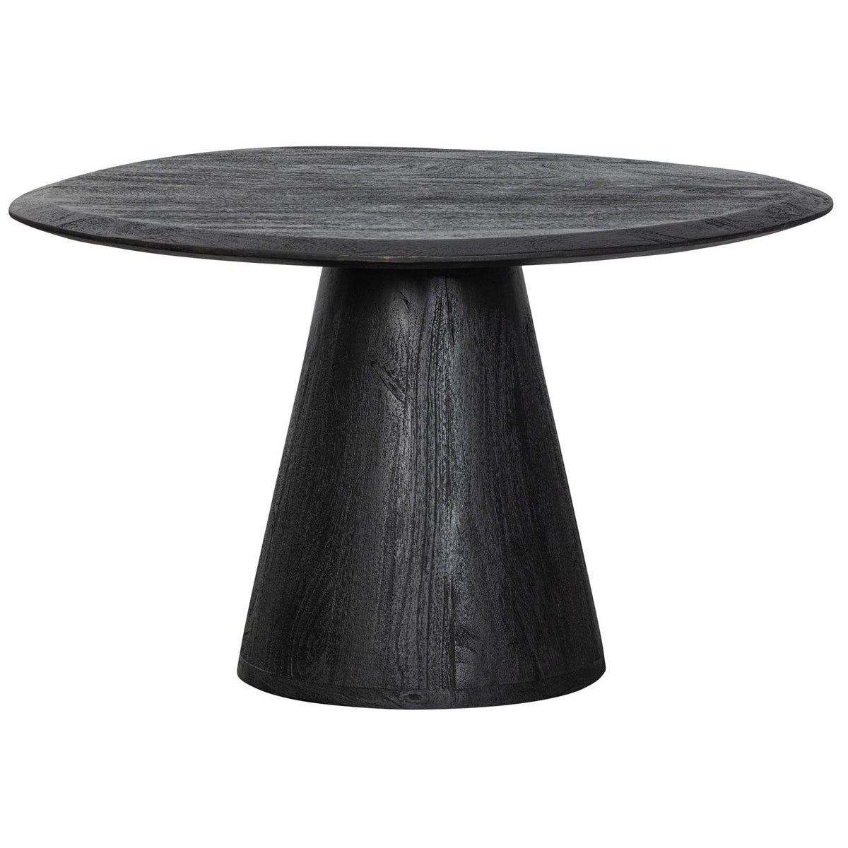 POSTURE SALONTAFEL MANGOHOUT ZWART O70 CM