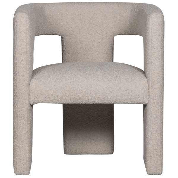 TIWA FAUTEUIL BOUCLE BEIGE