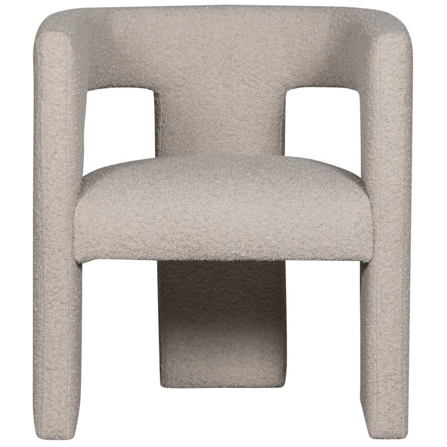 TIWA FAUTEUIL BOUCLE BEIGE