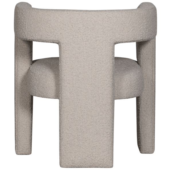 TIWA FAUTEUIL BOUCLE BEIGE