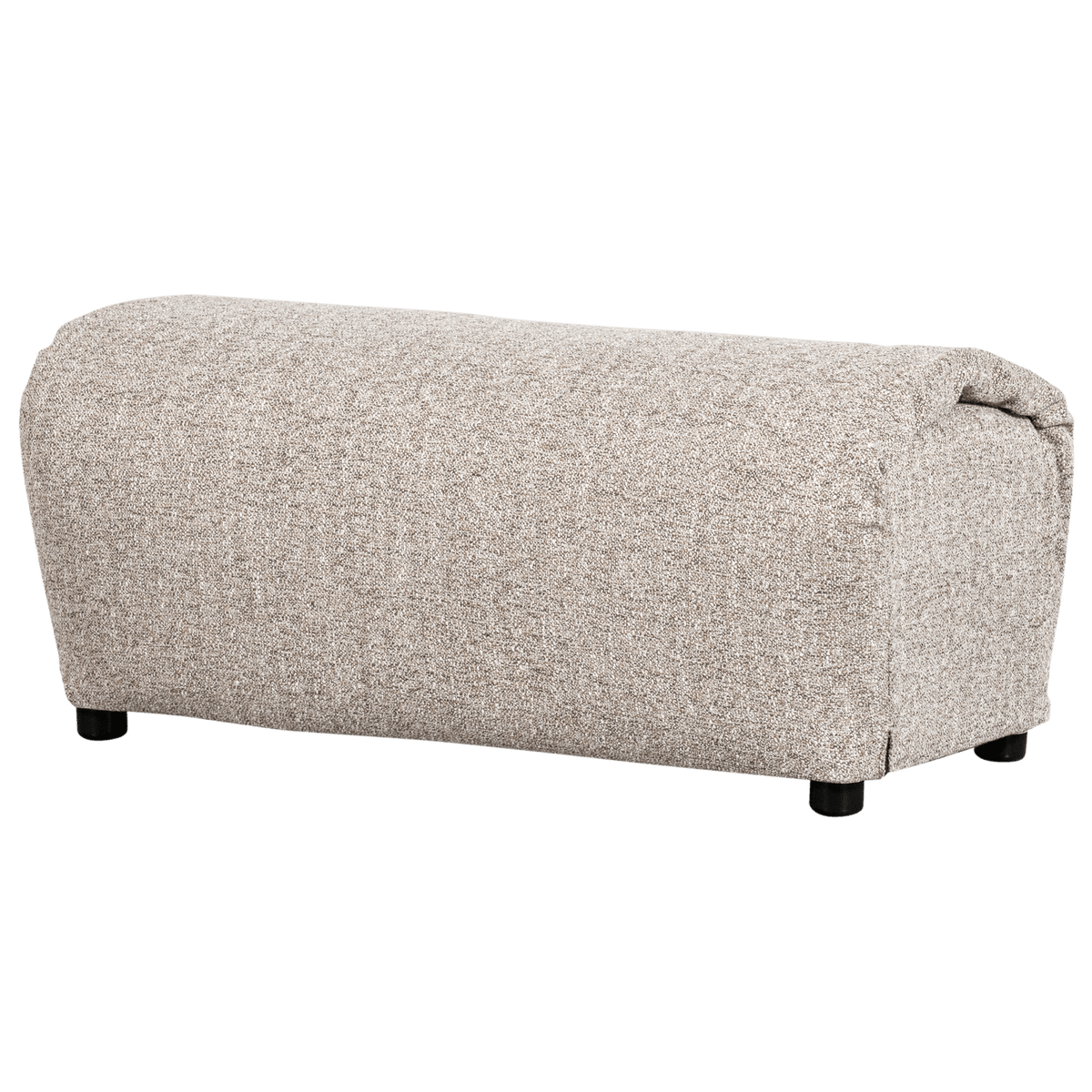 BAGGY HOCKER GEWEVEN STOF NATUREL MELANGE