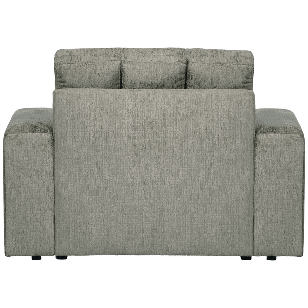 SECOND DATE FAUTEUIL STRUCTURE VELVET FROST