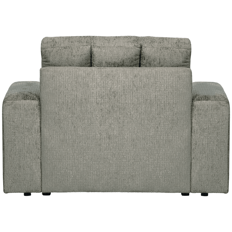 SECOND DATE FAUTEUIL STRUCTURE VELVET FROST