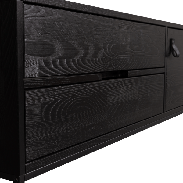 SILAS TV MEUBEL 120 CM ESSEN BLACKNIGHT [fsc]