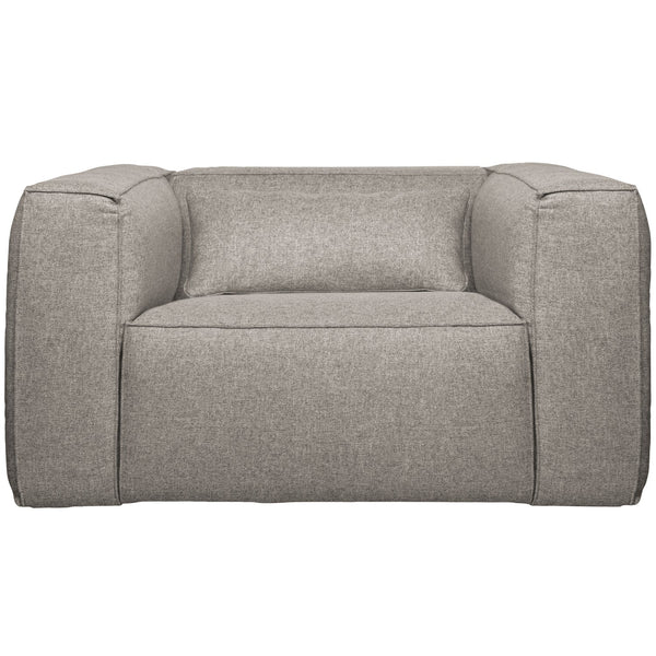 BEAN FAUTEUIL INCL. KUSSEN LICHTGRIJS