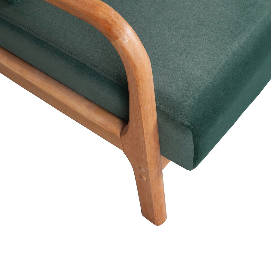 MARK FAUTEUIL VELVET FLESGROEN