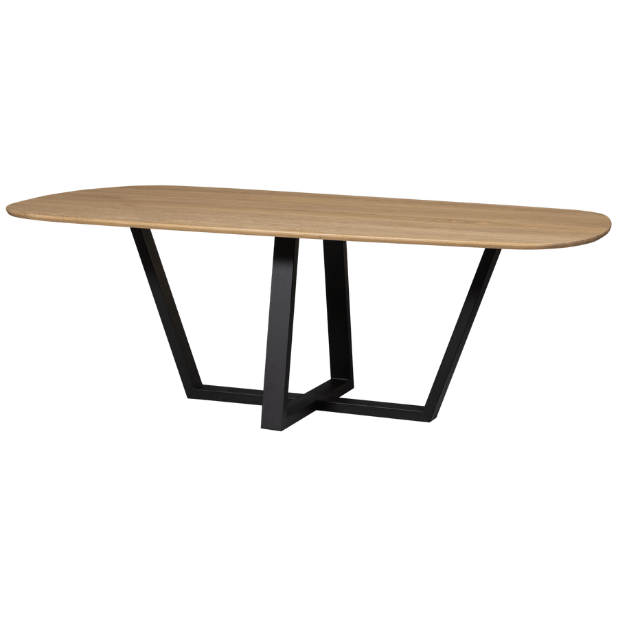 TABLO EETTAFEL ORGANISCH DL 220x100CM TRANSPARANT [fsc]