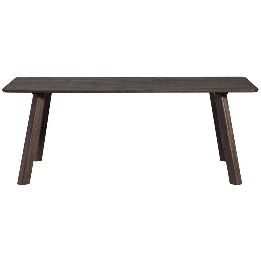 TABLO EETTAFEL AFGEROND VL 200x90CM MYSTIC BROWN [fsc]
