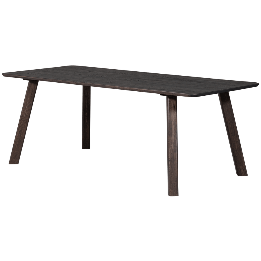 TABLO EETTAFEL AFGEROND VL 200x90CM MYSTIC BROWN [fsc]