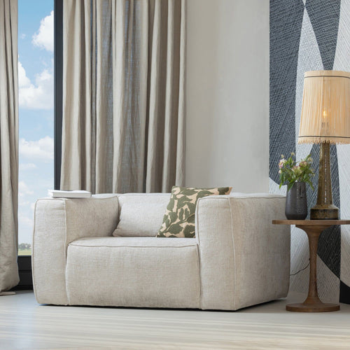 BEAN FAUTEUIL GROVE MELANGE STOF NATUREL