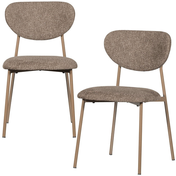 VALOR EETKAMERSTOEL ZAND (set of 2)
