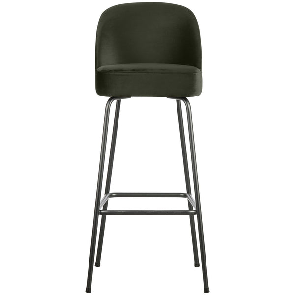 VOGUE BARSTOEL 80 CM VELVET DONKERGROEN