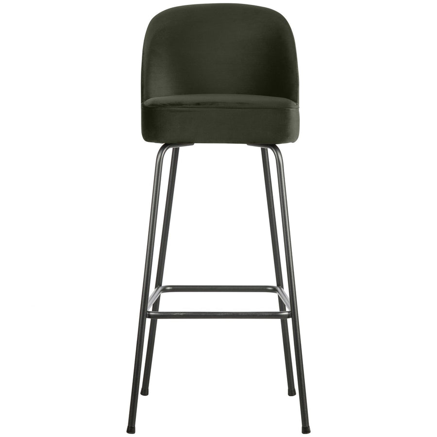 VOGUE BARSTOEL 80 CM VELVET DONKERGROEN