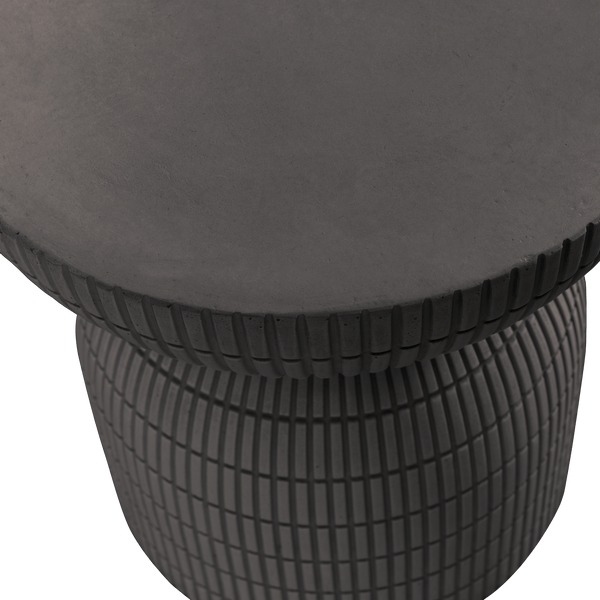 SAMSON BIJZETTAFEL FIBER CLAY COFFEE 44XO37 CM