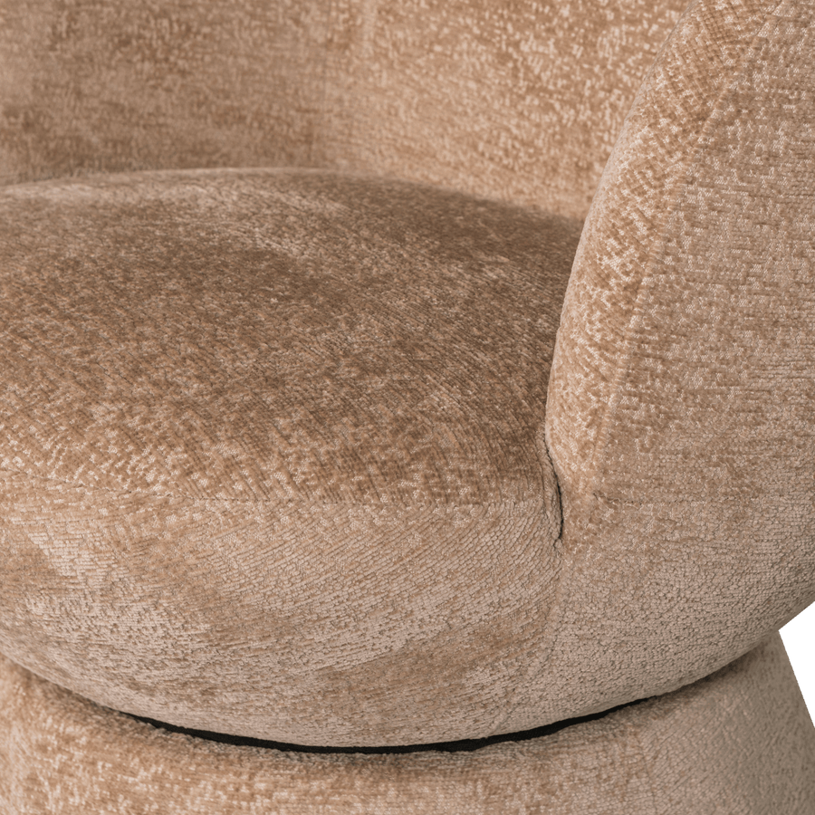 SHUFFLE DRAAIFAUTEUIL NATUREL
