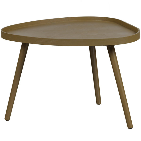 MAE BIJZETTAFEL ORGANISCH MDF/GRENEN SEPIA (set of 2)