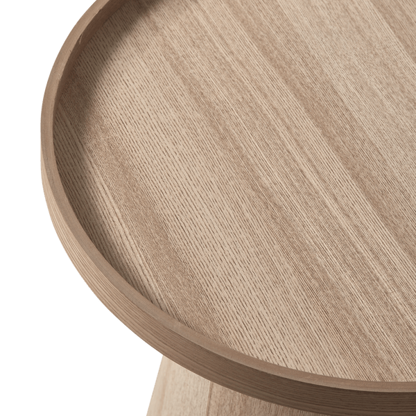 MAUD BIJZETTAFEL CONISCH MDF NATUREL 38XO39 CM